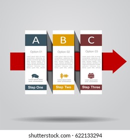 Infographic design template with place for your data. Vector illustration.