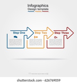 Infographic design template with place for your data. Vector illustration.