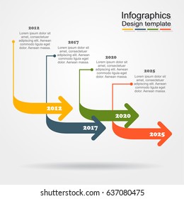 Infographic design template with place for your data. Vector illustration.