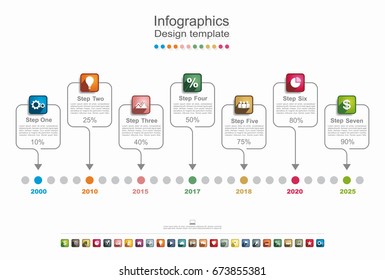 Infographic design template with place for your text. Vector illustration.