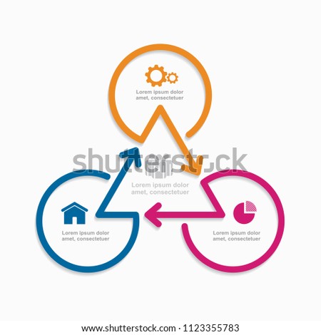 Infographic design template with place for your data. Vector illustration.
