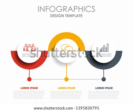 Infographic design template with place for your text. Vector illustration.