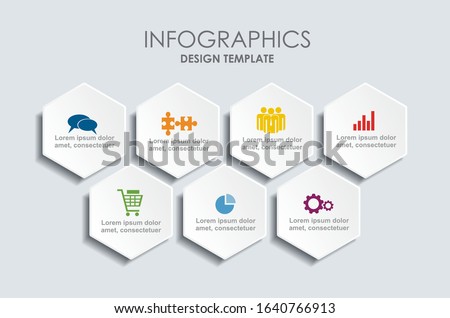 Infographic design template with place for your data. Vector illustration.