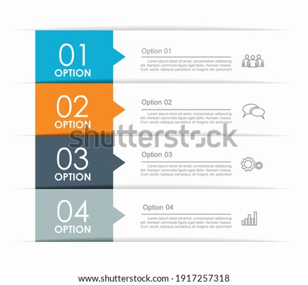 Infographic design template with place for your data. Vector illustration.