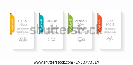 Infographic design template with place for your data. Vector illustration.