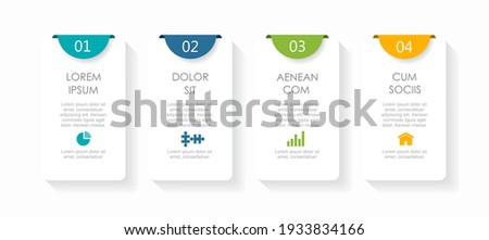 Infographic design template with place for your data. Vector illustration.