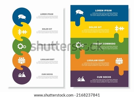 Infographic design template with place for your data. Vector illustration.