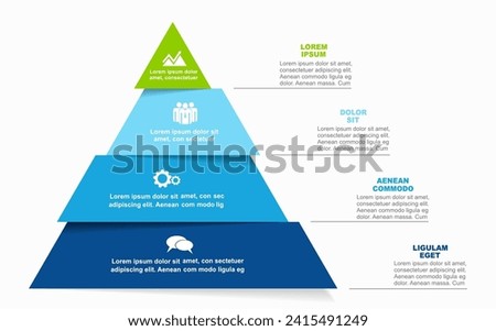 Infographic design template with place for your data. Vector illustration.