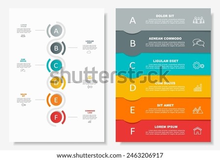 Infographic design template with place for your data. Vector illustration.