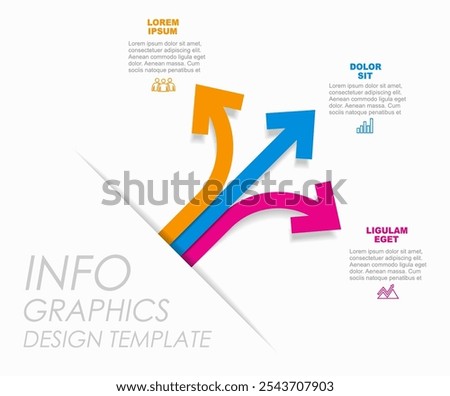 Infographic design template with place for your data. Vector illustration.