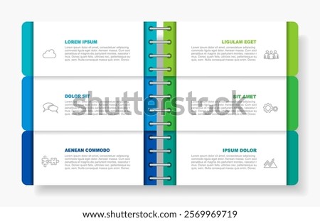 Infographic design template with place for your data. Vector illustration.