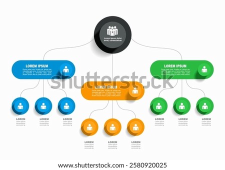 Infographic design template with place for your data. Vector illustration.