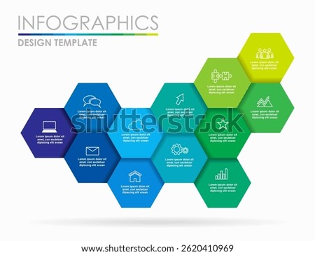 Infographic design template with place for your data. Vector illustration.