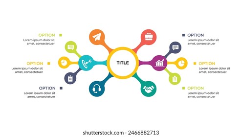 infographic design template.
prasentation template. 	
