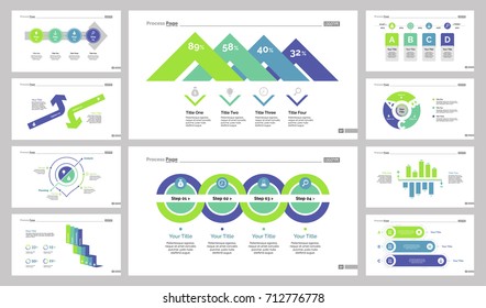 Infographic design template set