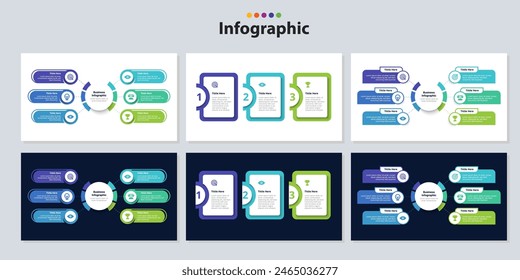Infographic design template, steps or option with icons. Infographic business concept can be used for info graphics, flow charts, presentations, websites, banners.