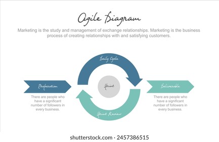 Infographic design template. Timeline concept with 2 steps. Can be used for workflow layout, diagram, banner, webdesign. Vector illustration