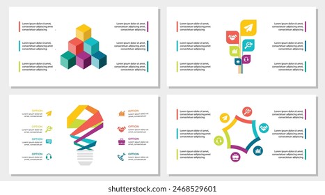 Plantilla de diseño infográfico. Plantilla de línea de tiempo. Plantilla de presentación. 