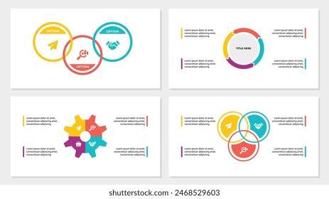Plantilla de diseño infográfico. Plantilla de línea de tiempo. Plantilla de presentación. 