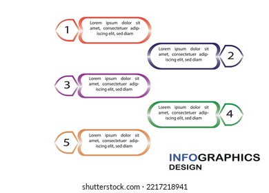 infographic design template vector eps