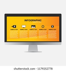 Infographic design template. Vector illustration.