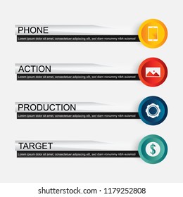 Infographic design template. Vector illustration.