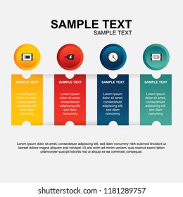Infographic design template. Vector illustration.