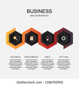 Infographic design template. Vector illustration.