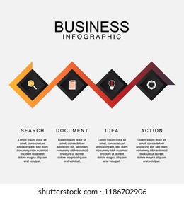 Infographic design template. Vector illustration.
