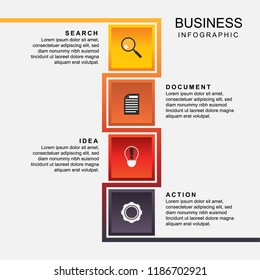 Infographic design template. Vector illustration.