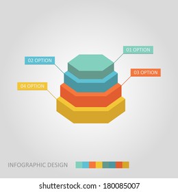Infographic design template. Vector illustration