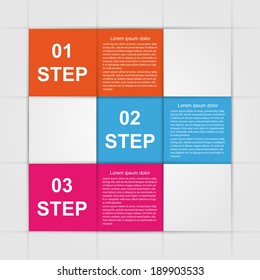 Infographic design template. Vector illustration