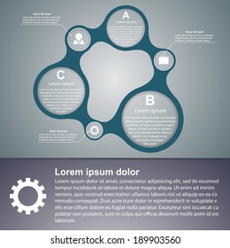 Infographic design template. Vector illustration