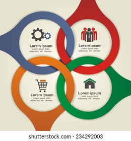 Infographic design template. Vector illustration