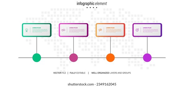 Infographic design template. Vector illustration.
