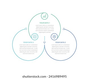 Plantilla de diseño de infografía, Diseño gráfico de ilustraciones vectoriales, concepto creativo para infografías