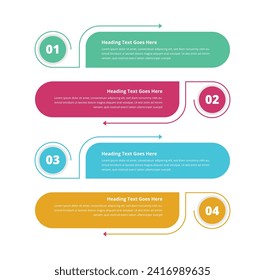 Plantilla de diseño de infografía, Diseño gráfico de ilustraciones vectoriales, concepto creativo para infografías