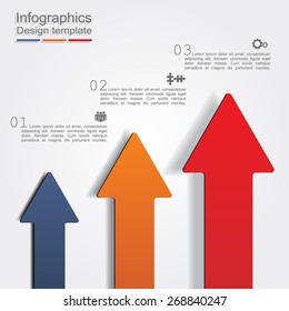 Infographic design template. Vector illustration Eps 8.