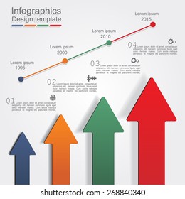 Infographic design template. Vector illustration Eps 8.