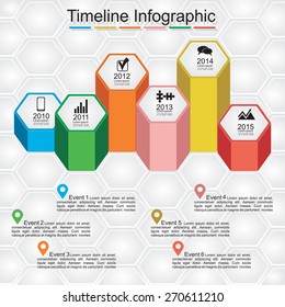 Infographic design template. Vector illustration Eps 8.