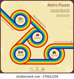 Infographic design template. Vector illustration Eps 8.