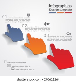 Infographic design template. Vector illustration Eps 8.
