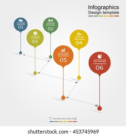  Plantilla de diseño gráfico. Ilustración vectorial.