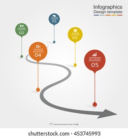 Infographic design template. Vector illustration.