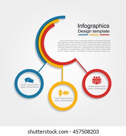 Infographic Design Template. Vector Illustration.