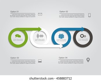 Infographic design template. Vector illustration.