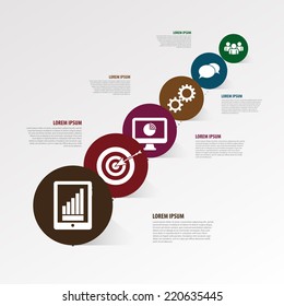 infographic design template for your data