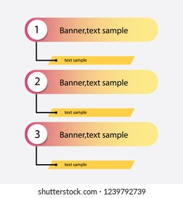 Infographic design template for your data,banner infographic with geometrical ,vector