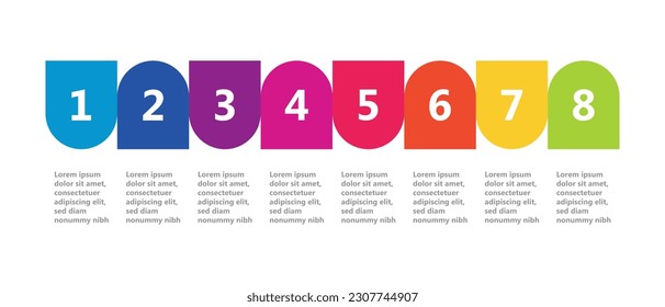 Infographic design templates for business and education can be replaceable. Vector illustration. Process infographic.