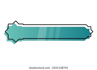 Infographic design templates geometry gradient bar. Vector illustration.
